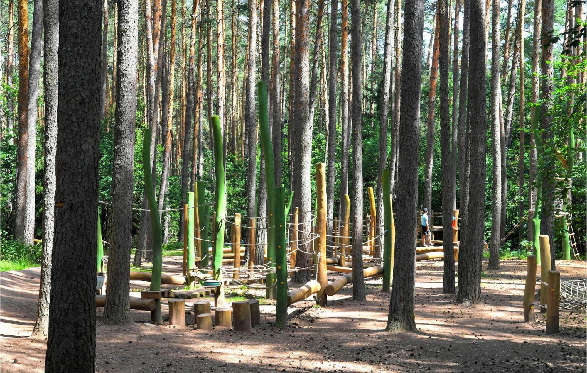 Waldcamping Am Brombachsee Pleinfeld Esterno foto