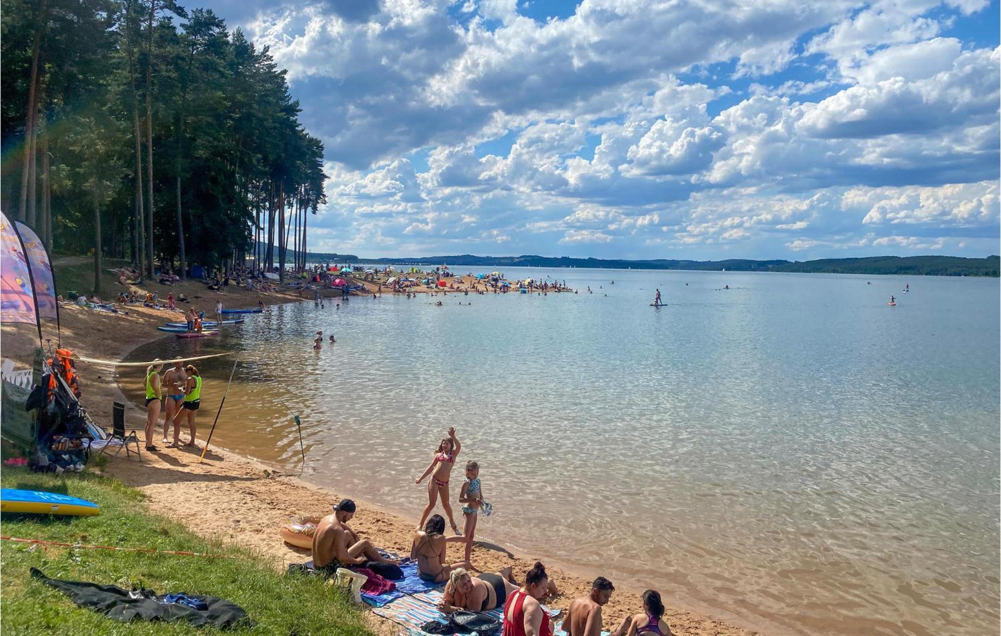 Waldcamping Am Brombachsee Pleinfeld Esterno foto
